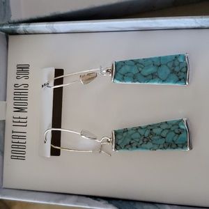 Turquoise Earrings in Box